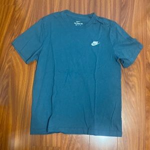 Nike T shirt Teal Blue Men small